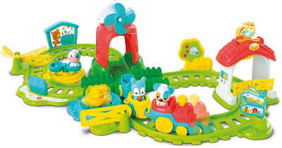 Clementoni® Spielzeug-Zug »Baby Clementoni - Farm-Eisenbahn«, mit Sound; Made in Europe