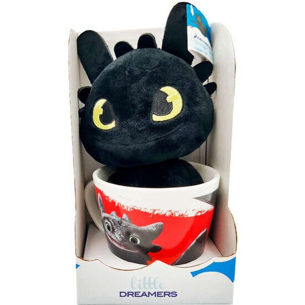 DreamWorks Plüschfigur Dreamworks Animation Plüschfigur Ohnezahn aus Drachenzähmen leicht