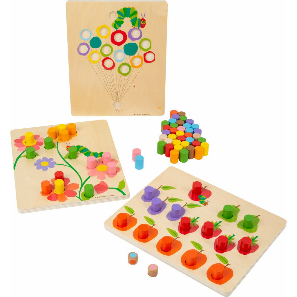 Small Foot Spiel Raupe Nimmersatt Farbenspiel