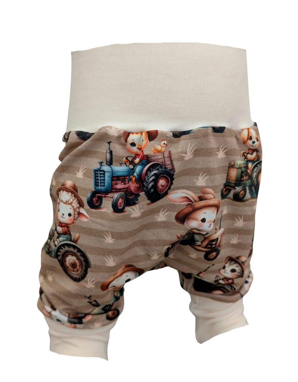 Corileo Pumphose Pumphose / Haremshose Baby / Kinder Farm Tiere Beige Gr. 50 - 104