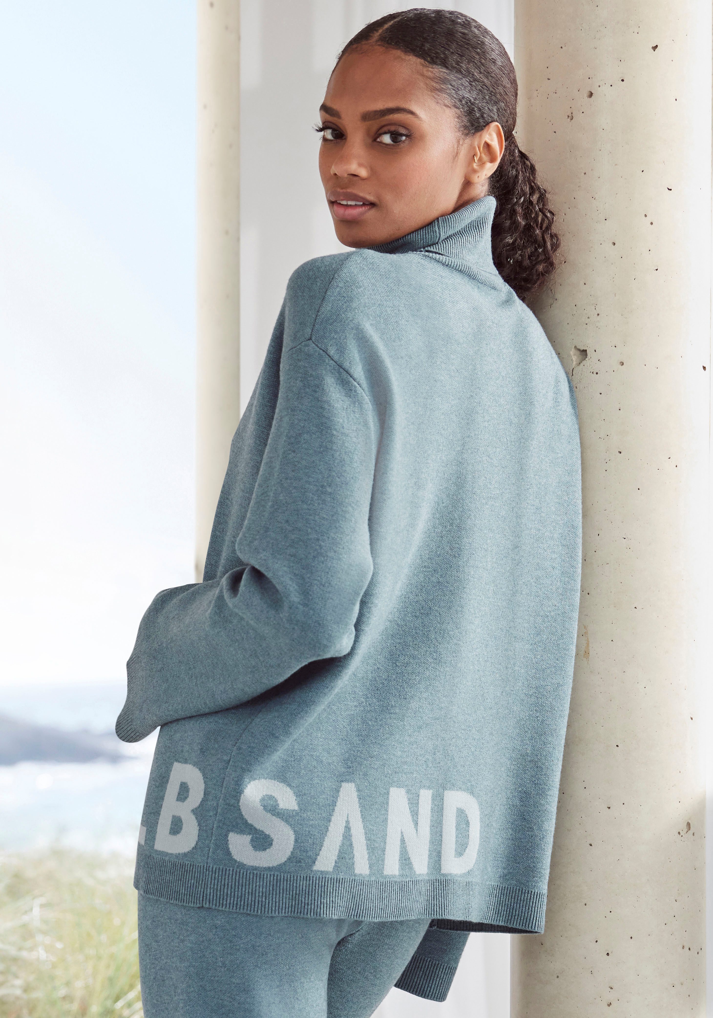 Elbsand Sweater Rollkragenpullover aus hochwertigem Strick, günstig online kaufen