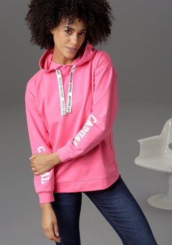 Aniston CASUAL Sportinio stiliaus megztinis Kapuze su...