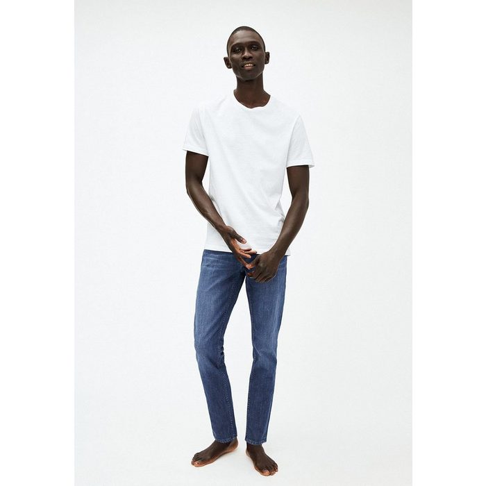 Armedangels Slim-fit-Jeans IAAN Herren Slim Fit Denim Slim Fit (1-tlg) Kontrastnaht