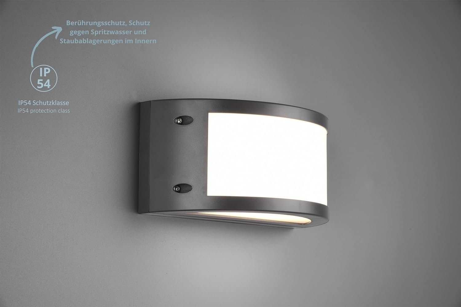 lightling LED Außen-Wandleuchte Skender, LED fest günstig online kaufen