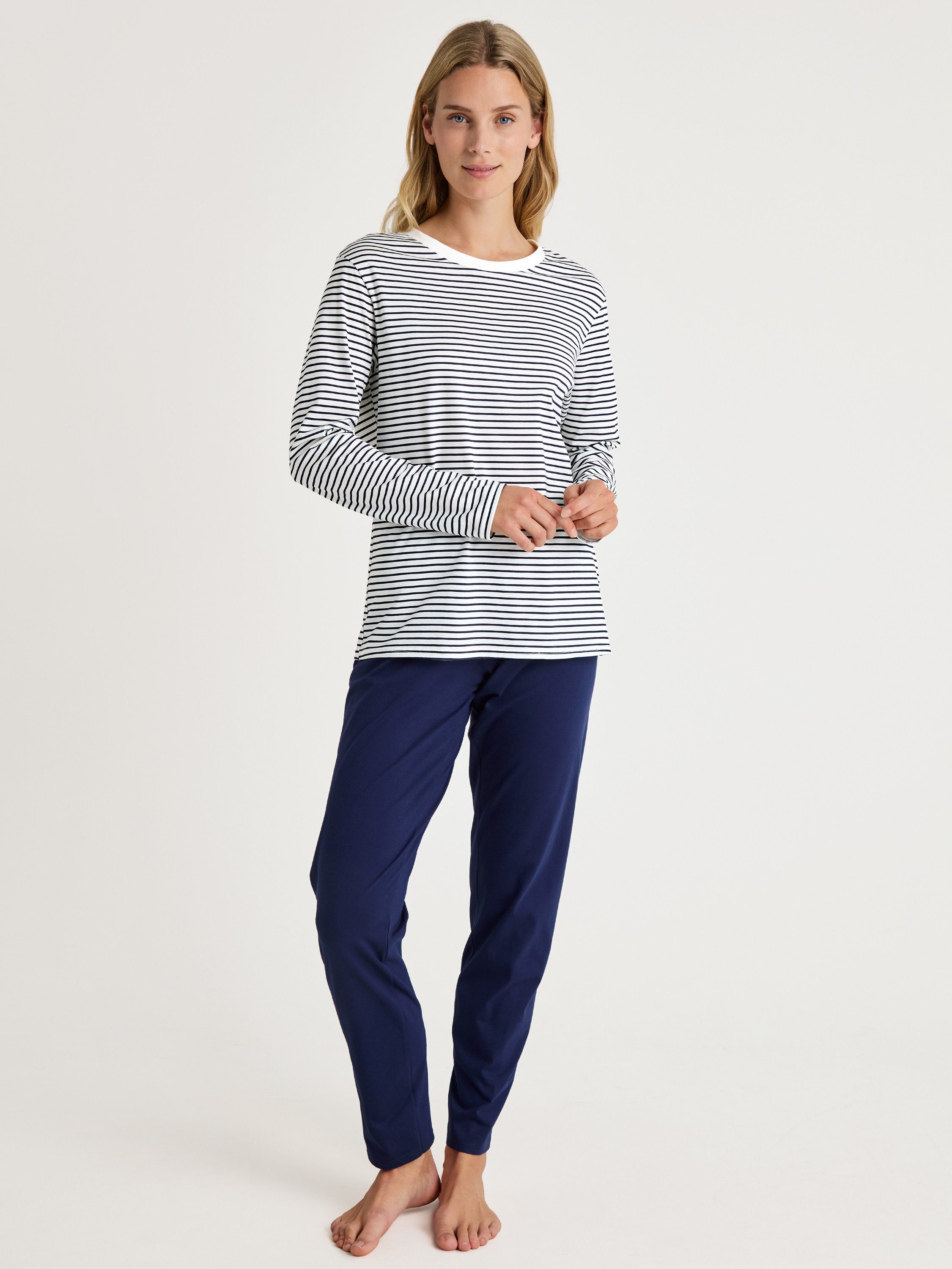 CALIDA Pyjama Cotton Stripes Damen (2 günstig online kaufen