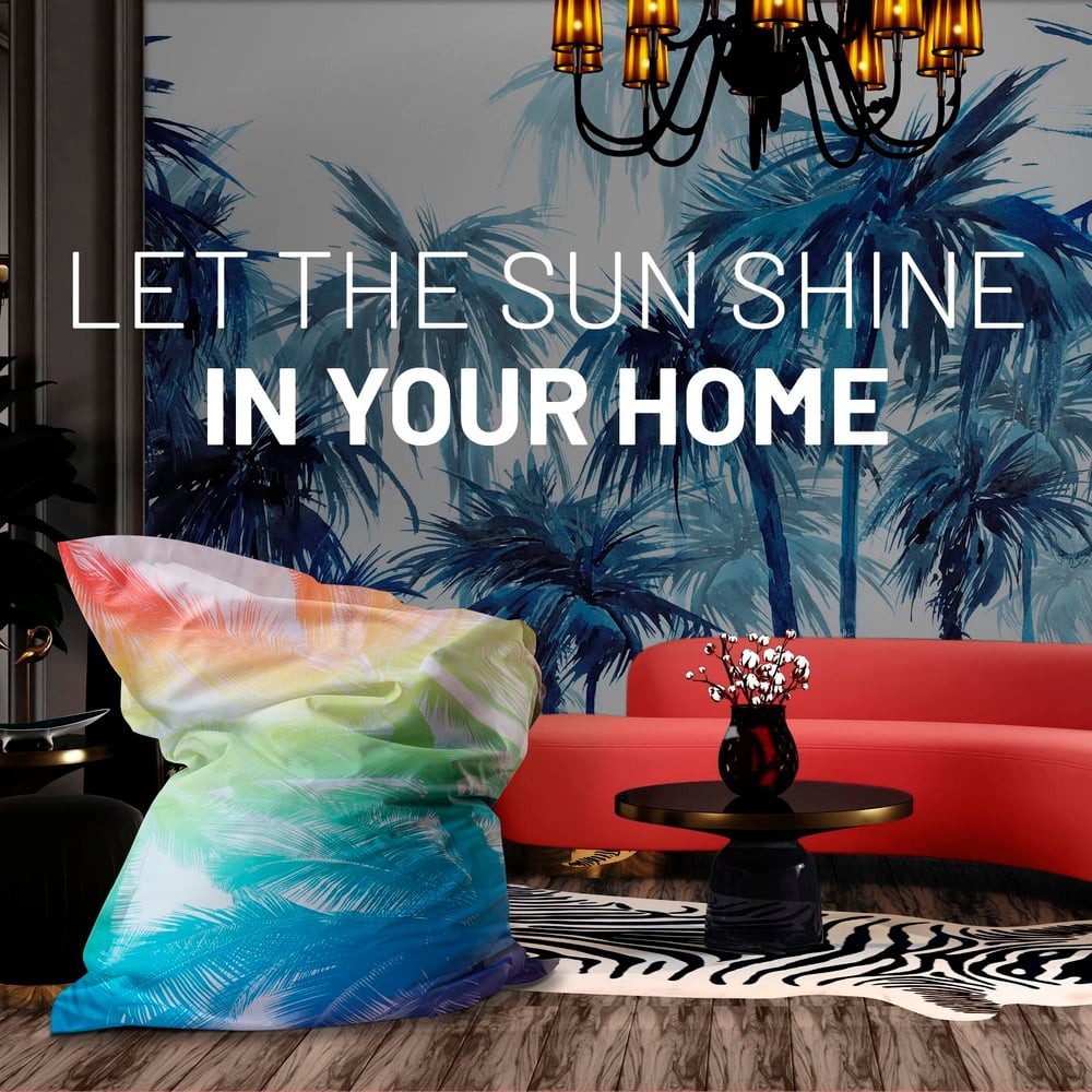 Lumaland Sitzsack XXL Bean Bag Riesen-Sitzkissen 380L 140x180cm Special Edition, Wasserfester Indoor & Outdoor Bean Bag mit EPS-Perlen