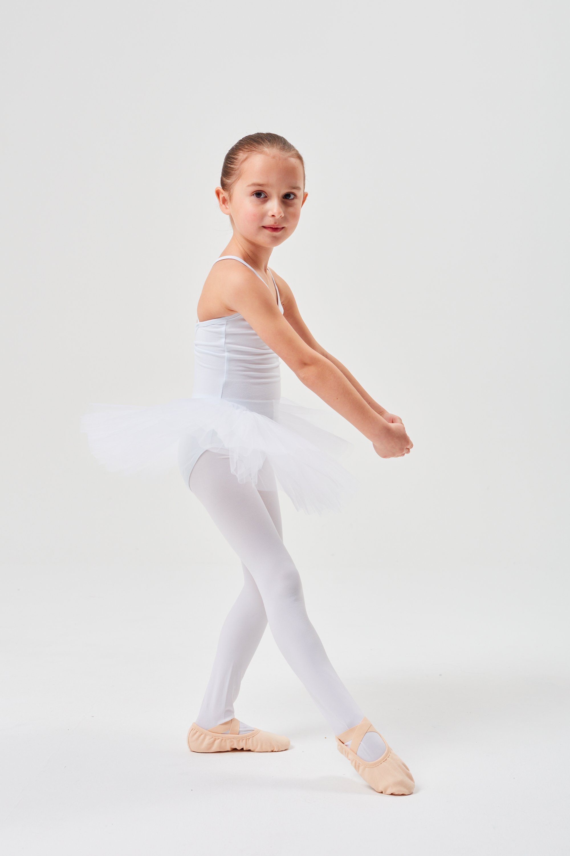 tanzmuster Tüllkleid Ballett Tutu Kim mit Glitzersteinen Ballettkleid für Mädchen