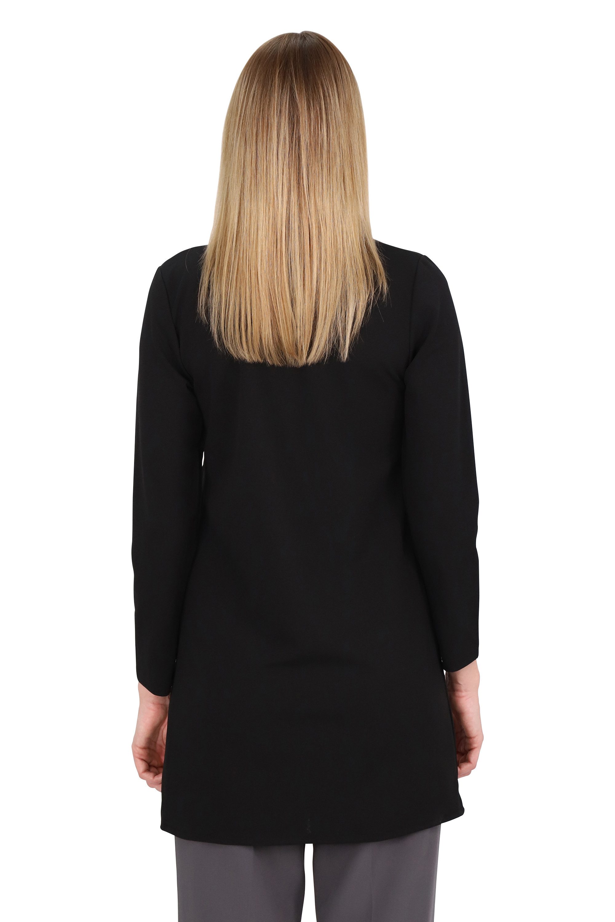 malito more than fashion Jackenblazer Long Blazer 6041 offener Long Blazer