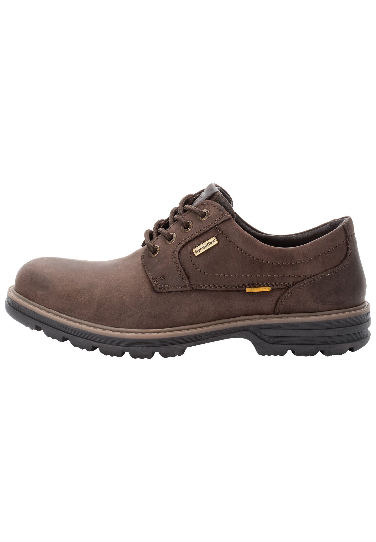 aus echtem Nubukleder Schnürschuh