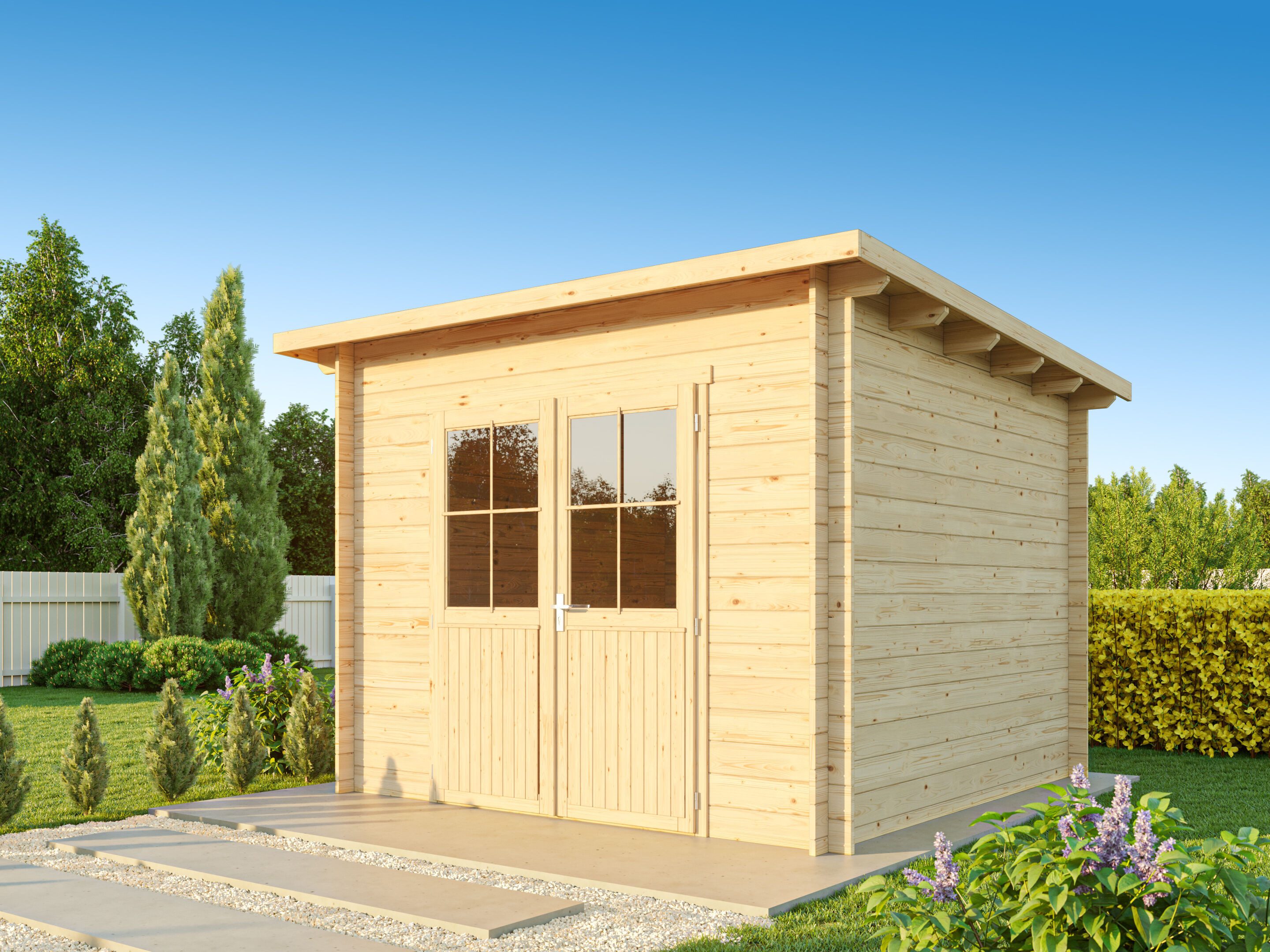 Gartenhaus Ezra 3D