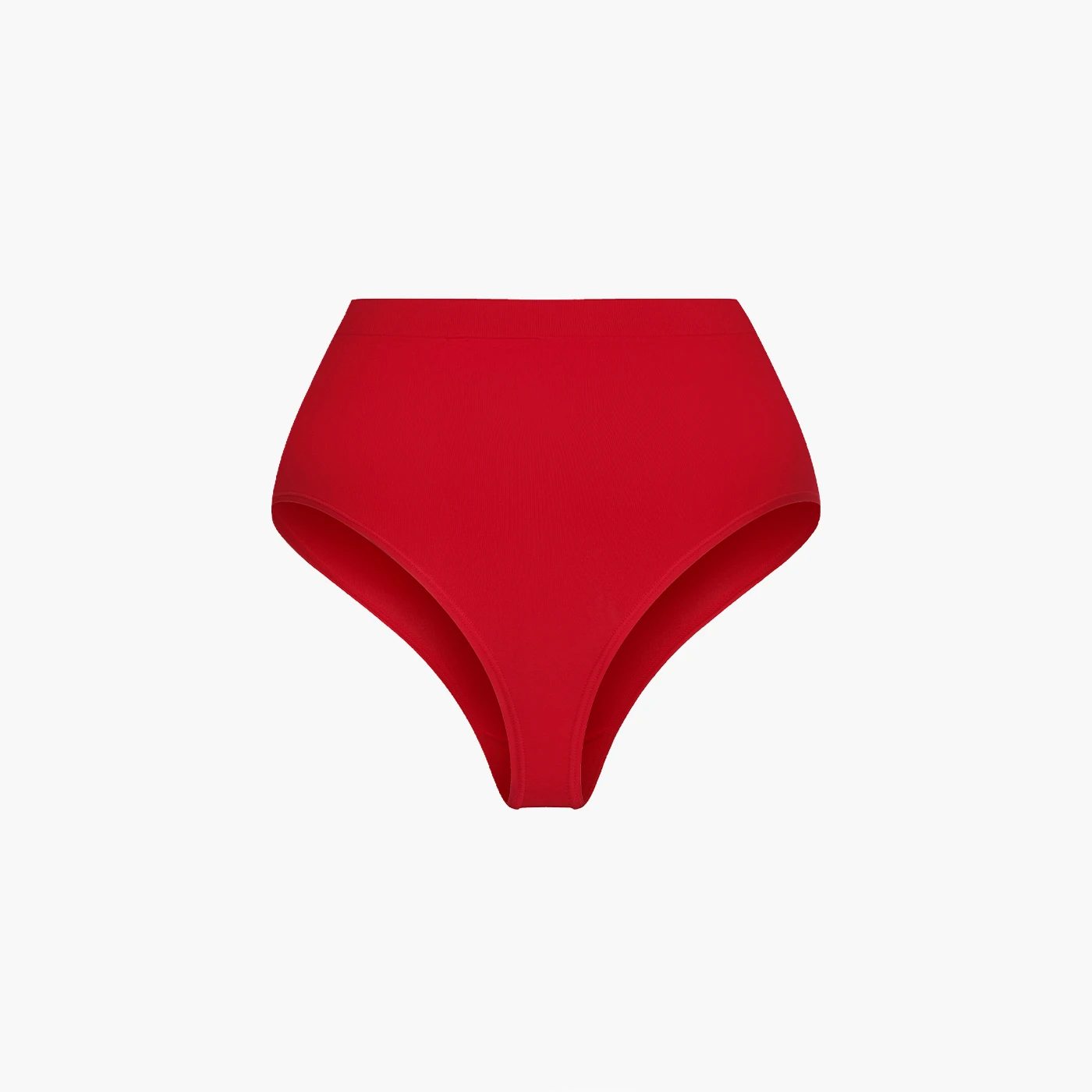 cfab Tanga Seamless High-Waist Tanga, 3er Pack-Rot-XL