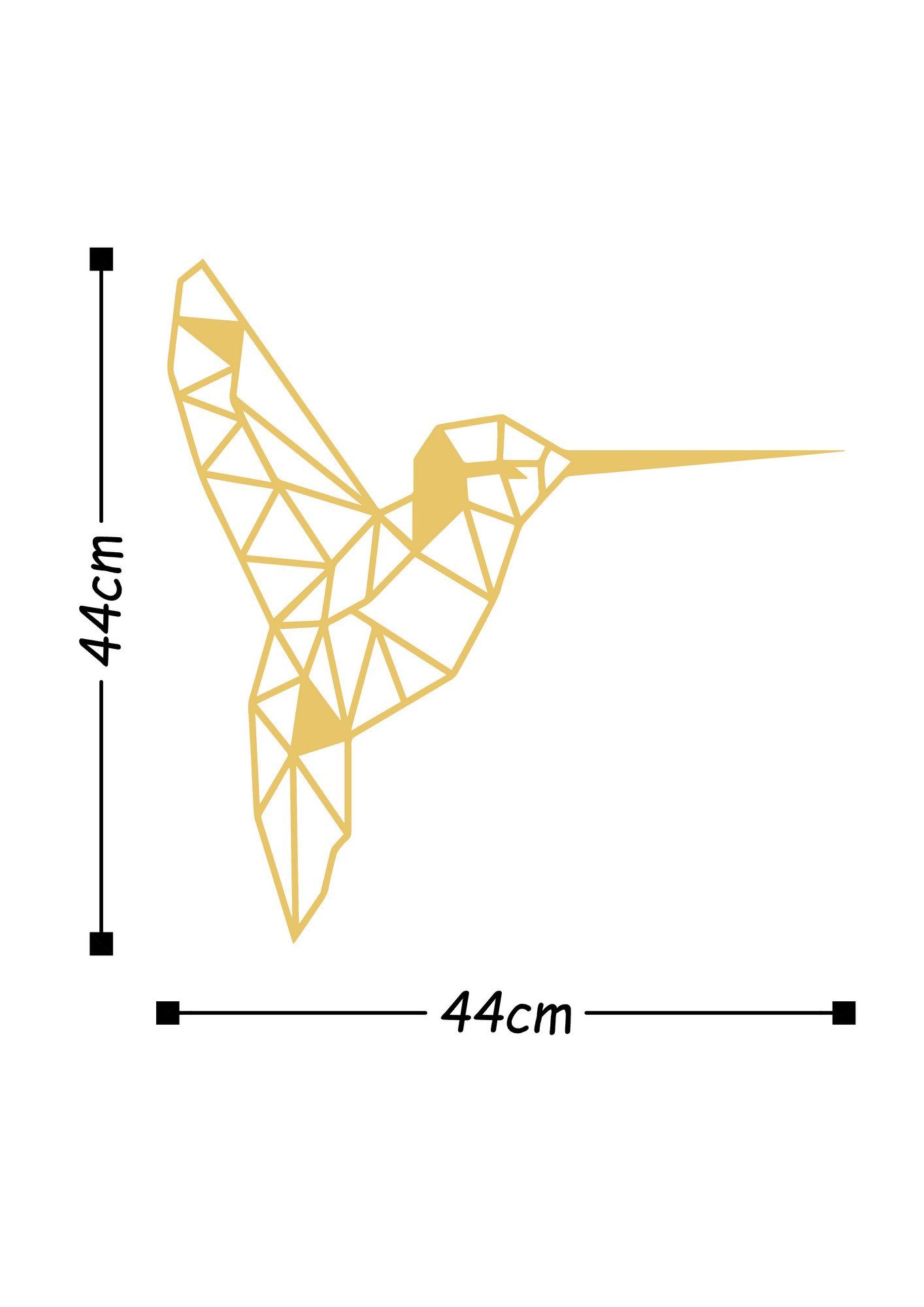 Wallity Wanddekoobjekt 100% METAL günstig online kaufen
