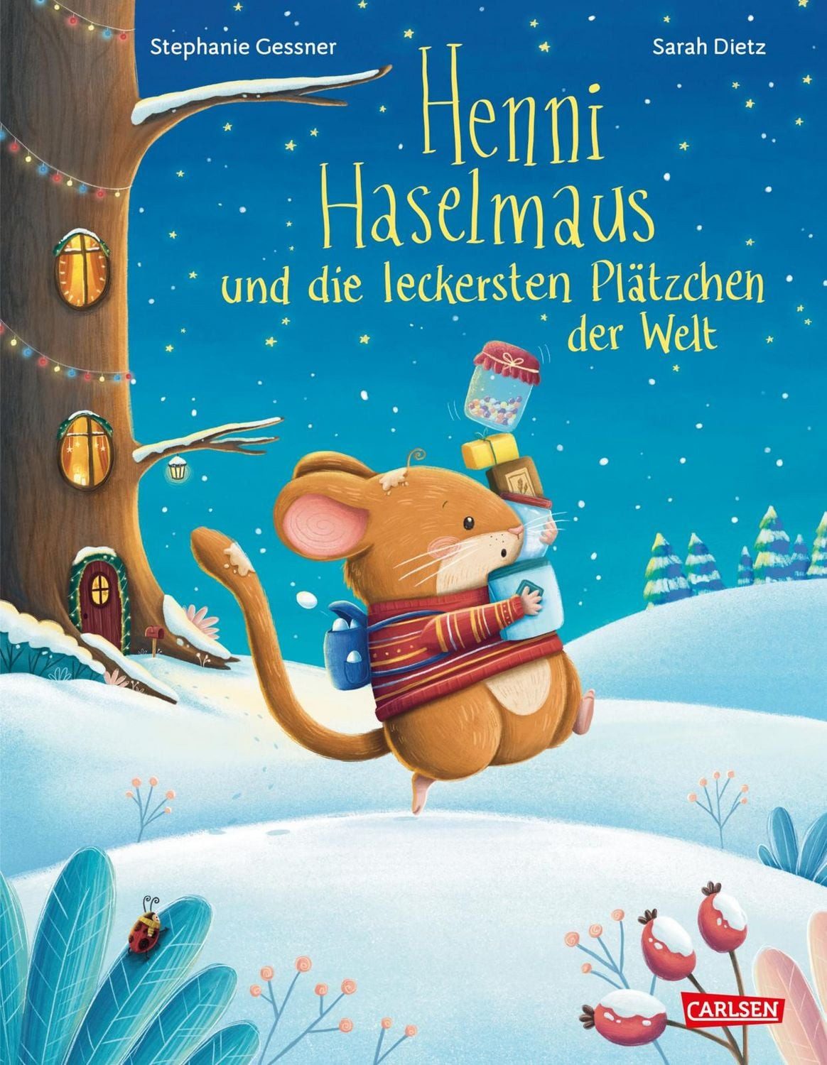 Henni Haselmaus und die leckersten Plätzchen der Welt Ein atmosphärisc / Stephanie Gessner, Ein atmosphärisches Weihnachtsbilderbuch ab 3 Jahren, X