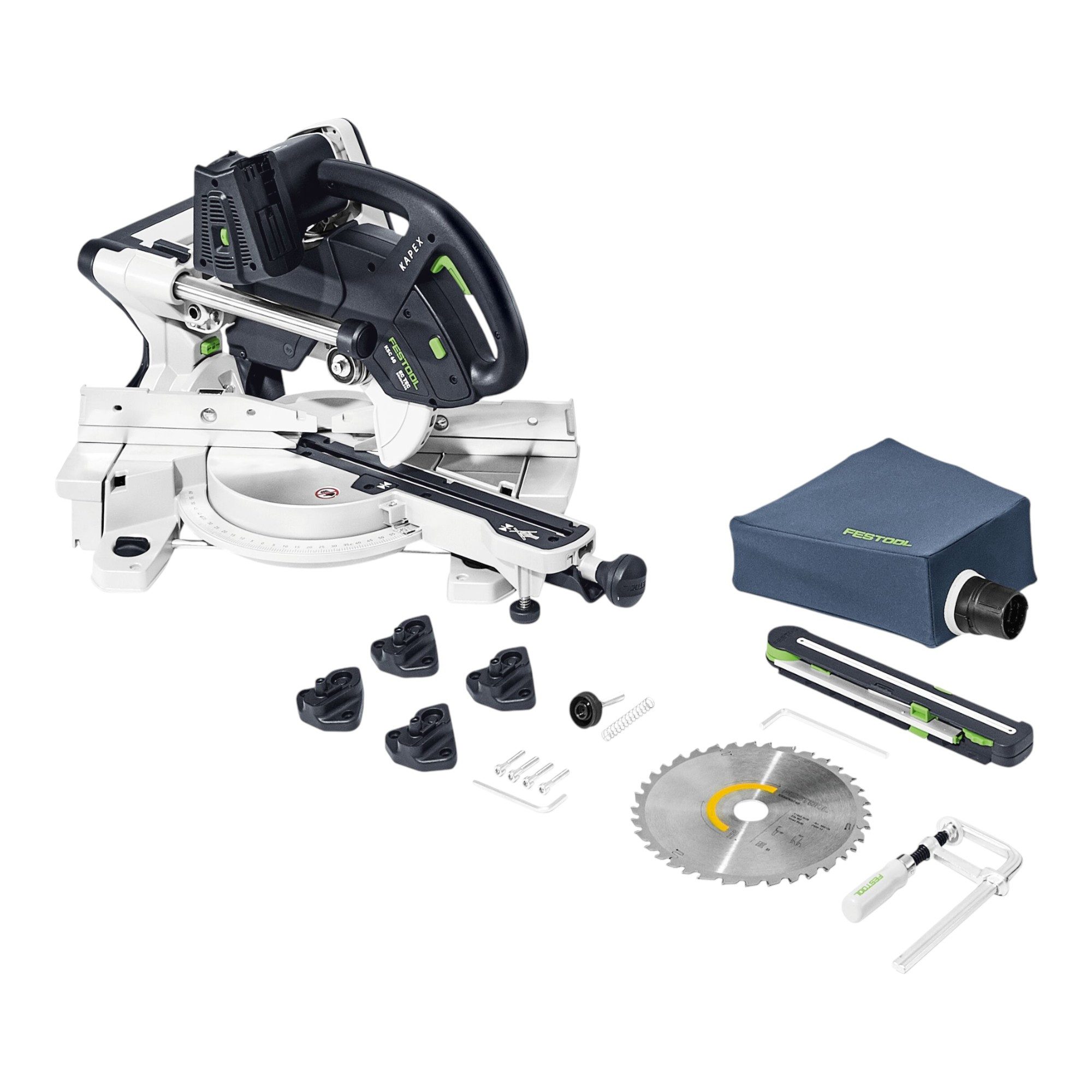 FESTOOL Kapp- und Gehrungssäge KAPEX KSC 60 EB-Basic 18 V / 36 V 216 mm Brushless Solo (577775)