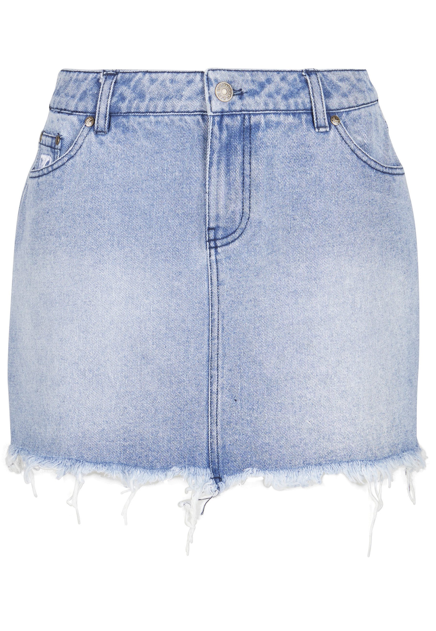 Karl Kani Sommerrock Karl Kani Damen Karl Kani OG Old English Denim Skirt ( günstig online kaufen