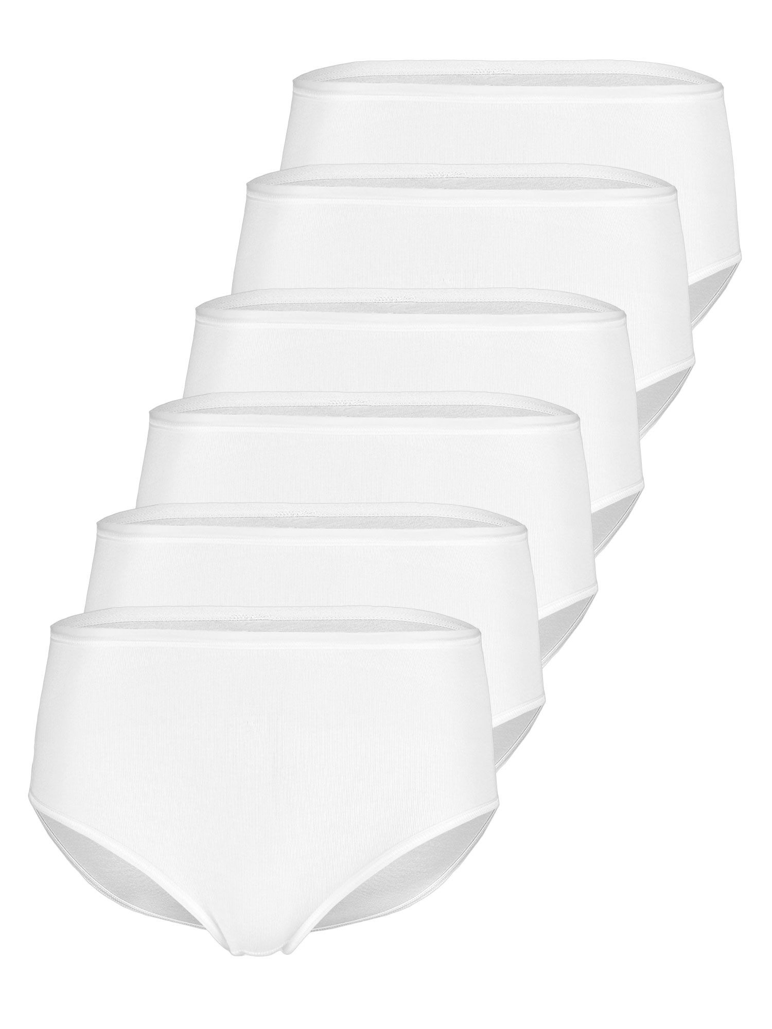 Taillenslip 6er Pack Taillenslip Fine Cotton