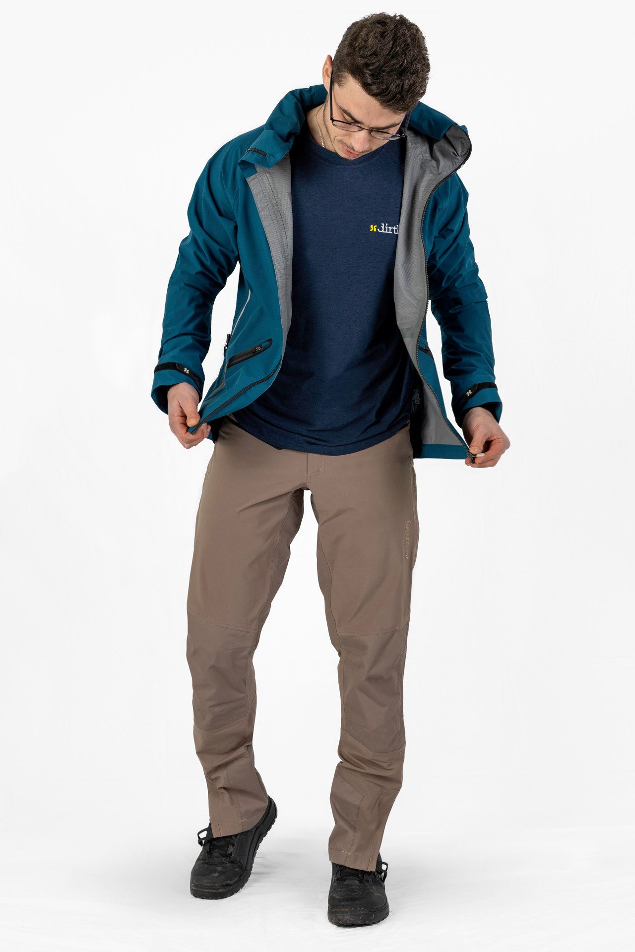Funktionshose trailscout waterproof long dark dust grey