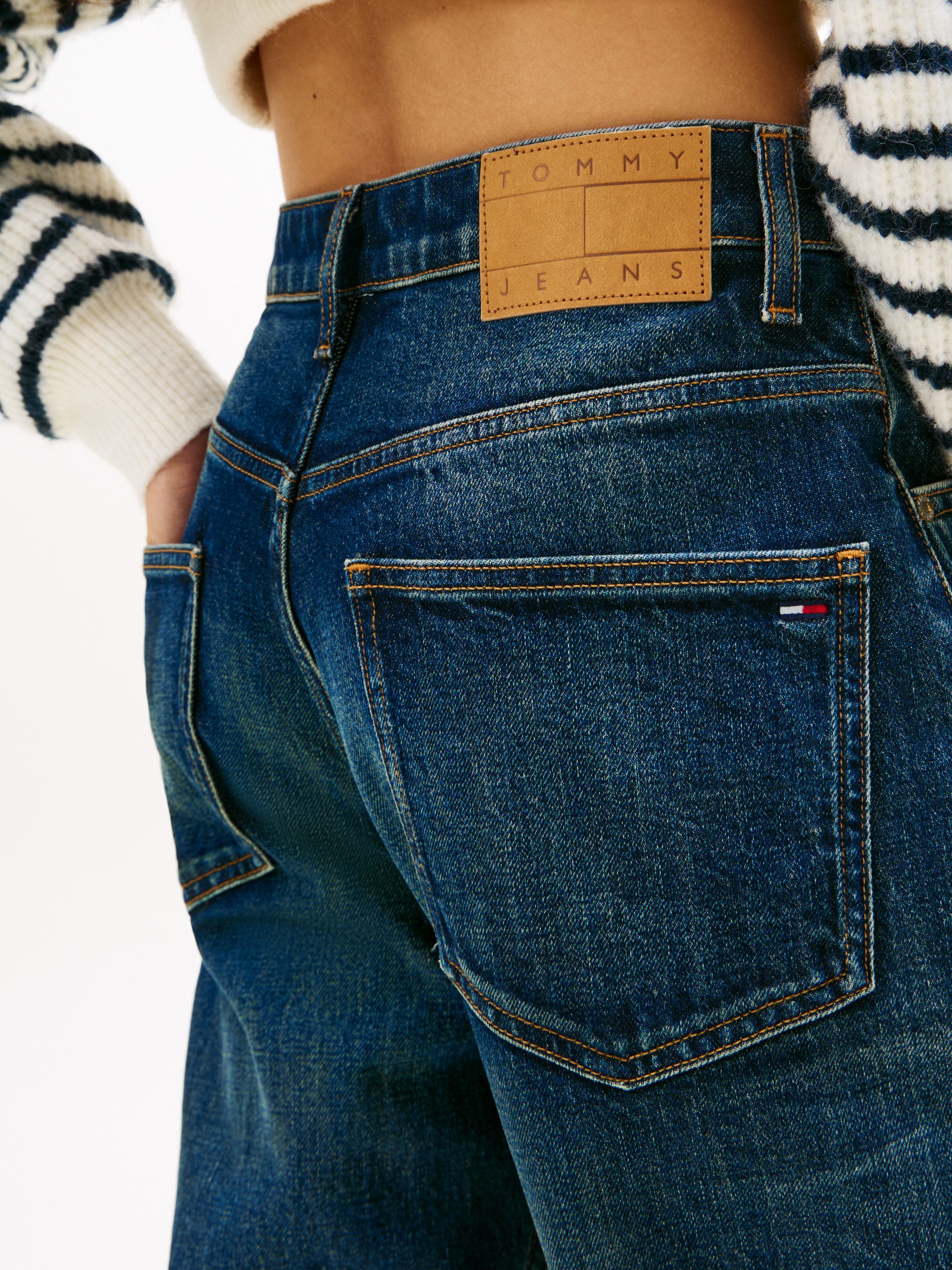 Tommy Jeans Straight-Jeans MIA MR RLXD STR CBF DI2153 günstig online kaufen