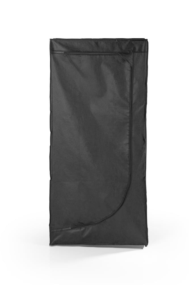 EASYmaxx Stoffschrank Stoffschrank mit Reißverschluss 70x46x148cm Stauraum für Hemden Hosen Jacken Pullover Flur Balkon Garten Terrasse – Bild 5 von 5