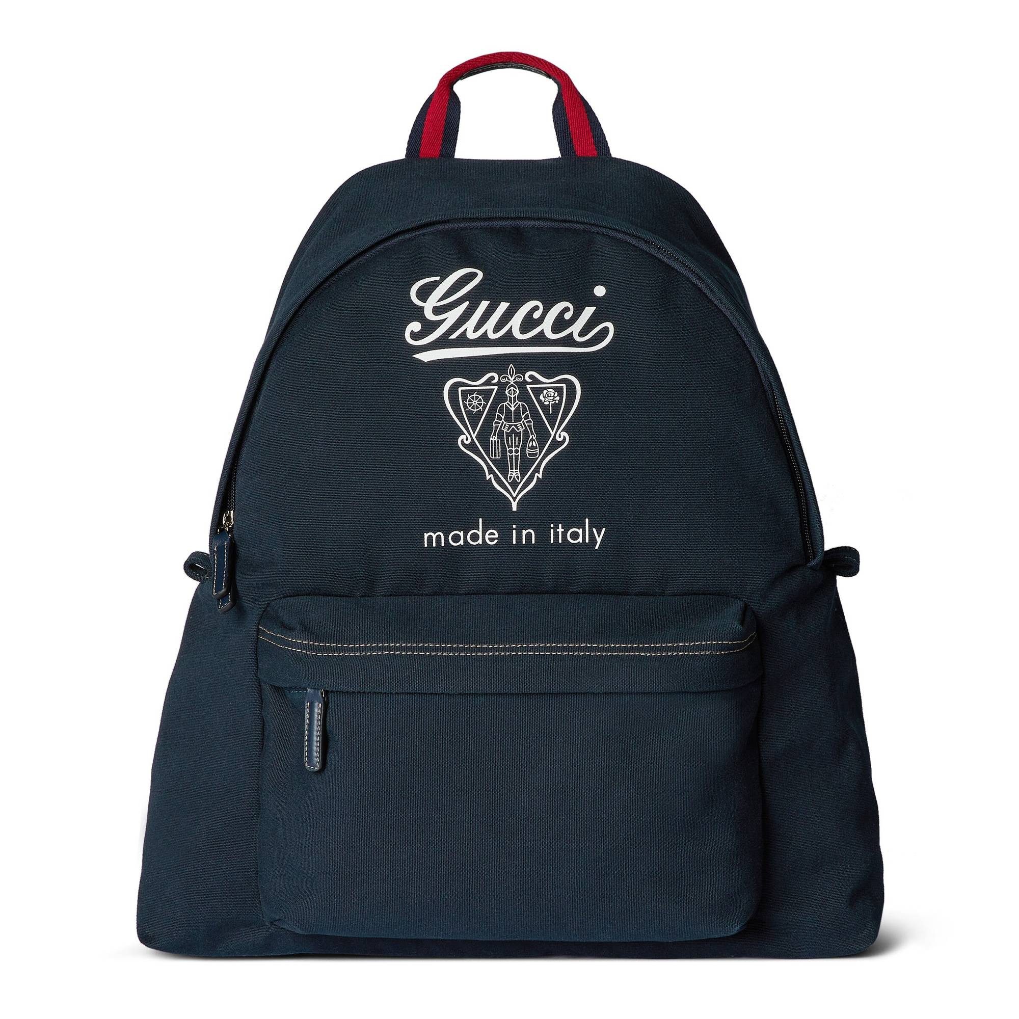 GUCCI Rucksack Canvas Rucksack Medium