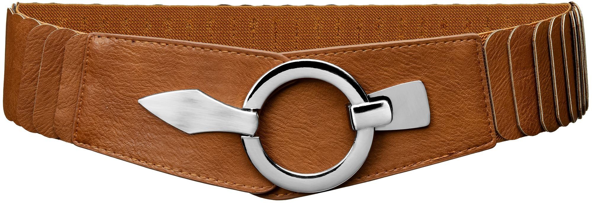 Caspar Taillengürtel GU300 Damen elastischer breiter günstig online kaufen