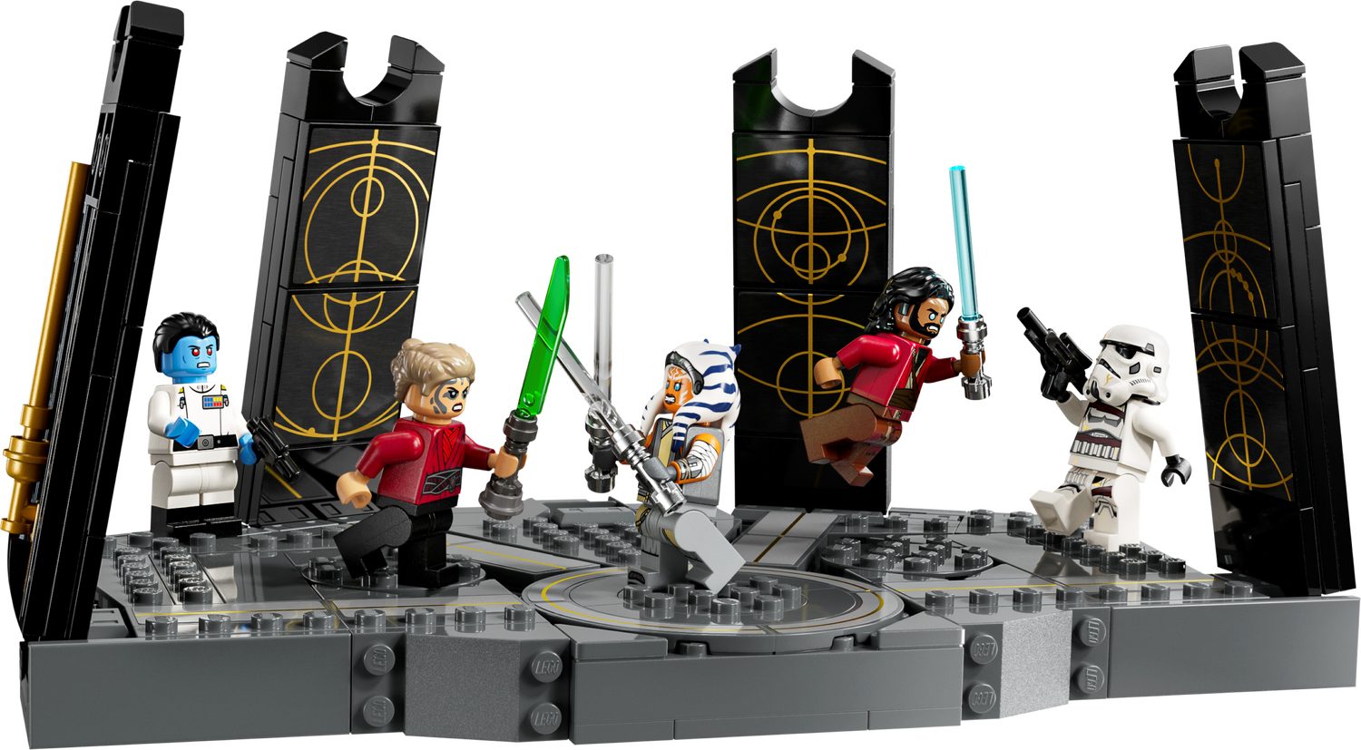 LEGO® Star Wars 75385 Ahsoka Tanos Duell auf Peridea Spielbausteine, (Set, 382 St., Set)