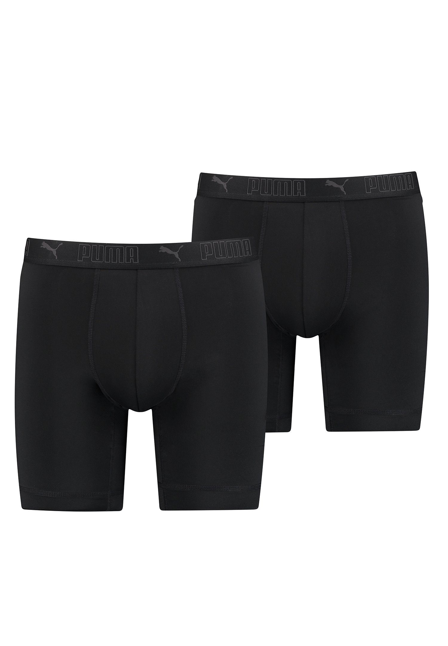 PUMA Boxershorts PUMA SPORT MICROFIBER LONG BOXER 2P günstig online kaufen