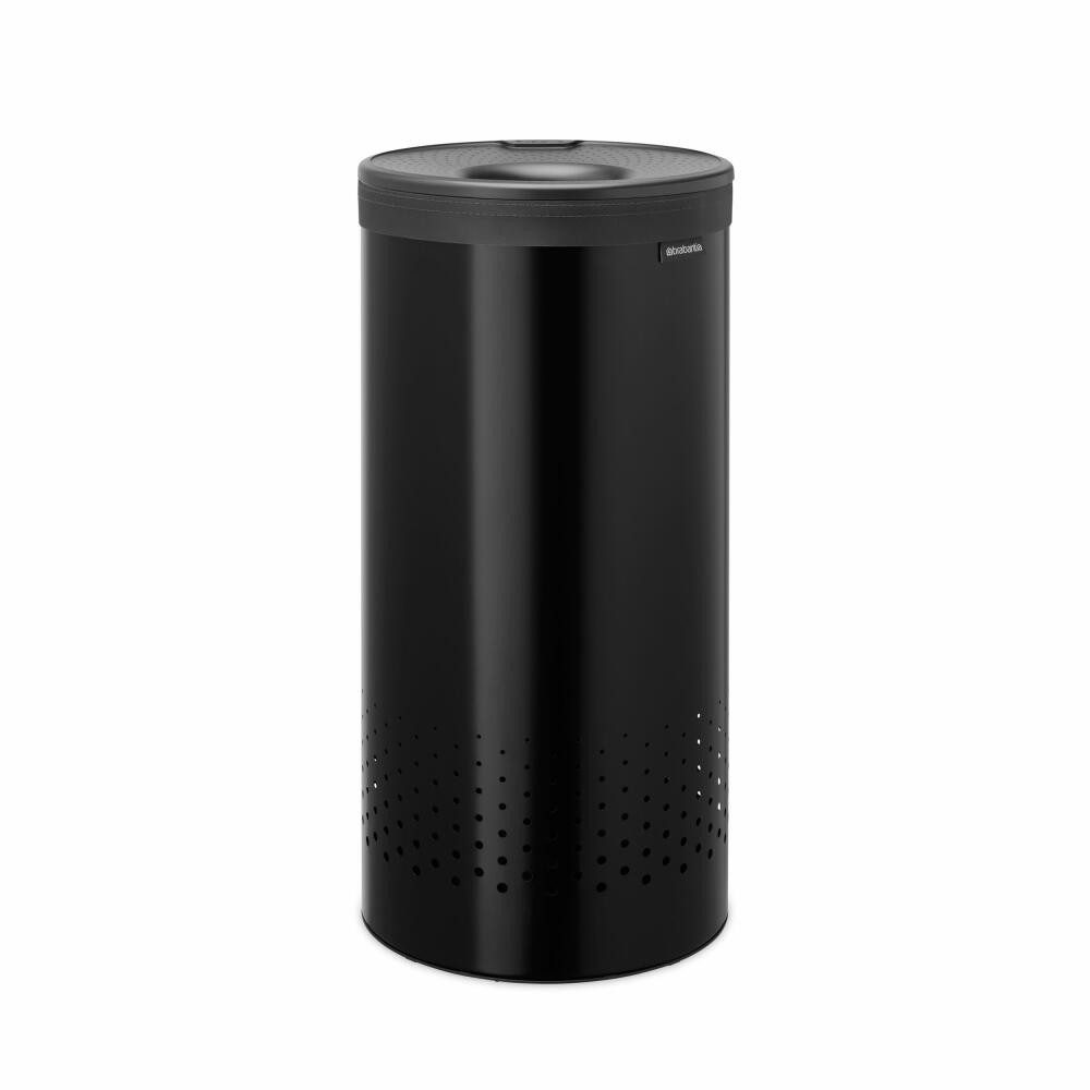Brabantia Wäschebox Matt Black 35 L, mit herausnehmbarem Wäschesack