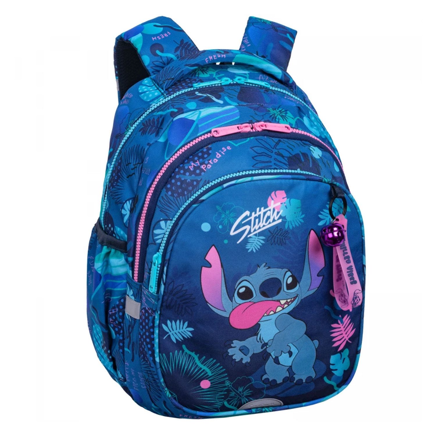CoolPack Schulrucksack 19l Disney Stitch, Jerry, Reißverschluss, Laptopfach, Flaschenfach