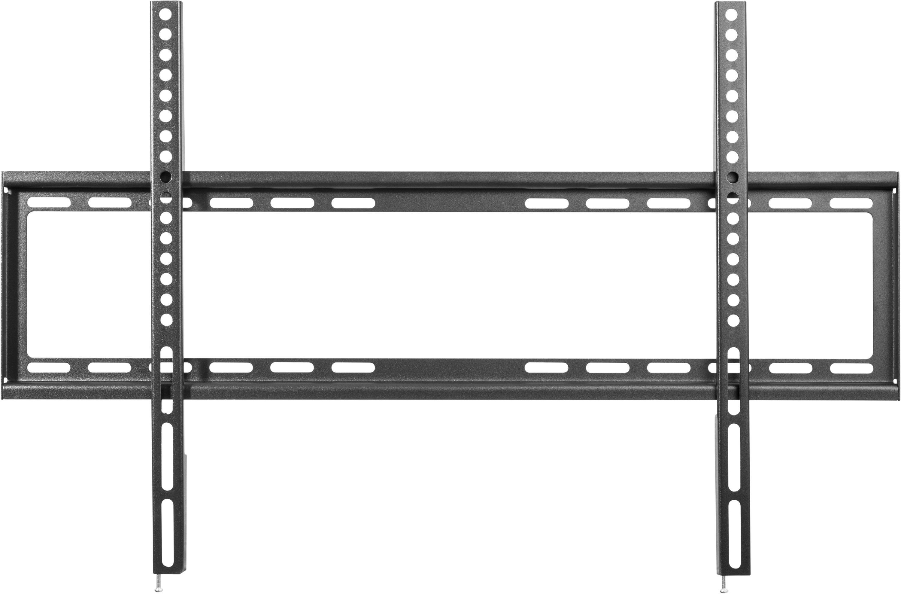 Schwaiger TV-Wandhalterung LWHF8035 513, (bis 80 Zoll, fix, bis 45kg, bis 600x400mm, schwarz)