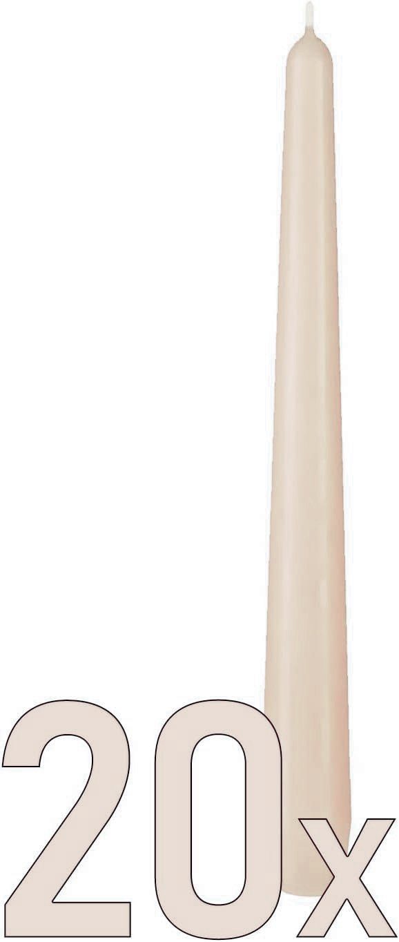 BRUBAKER Spitzkerze Premium Kerzen Set - bis zu 7,5 Stunden Brenndauer pro günstig online kaufen