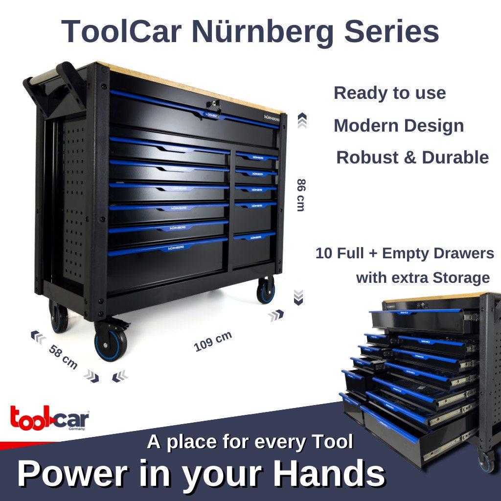 Toolcar Werkzeugwagen Toolcar Nürnberg Jumbo Pro12 Werkzeugwagen Werkstattwagen