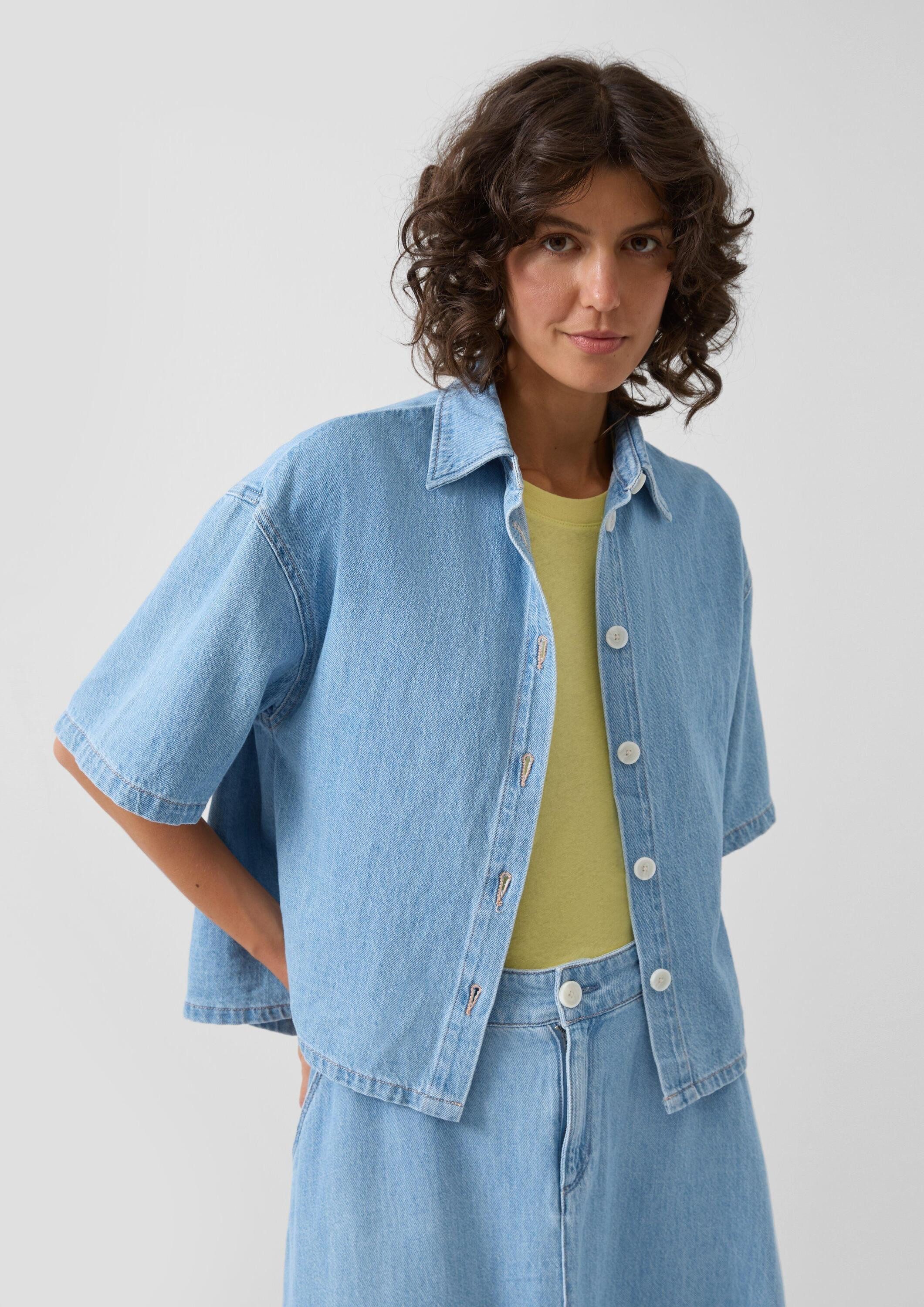 Kurzarmbluse Bluse