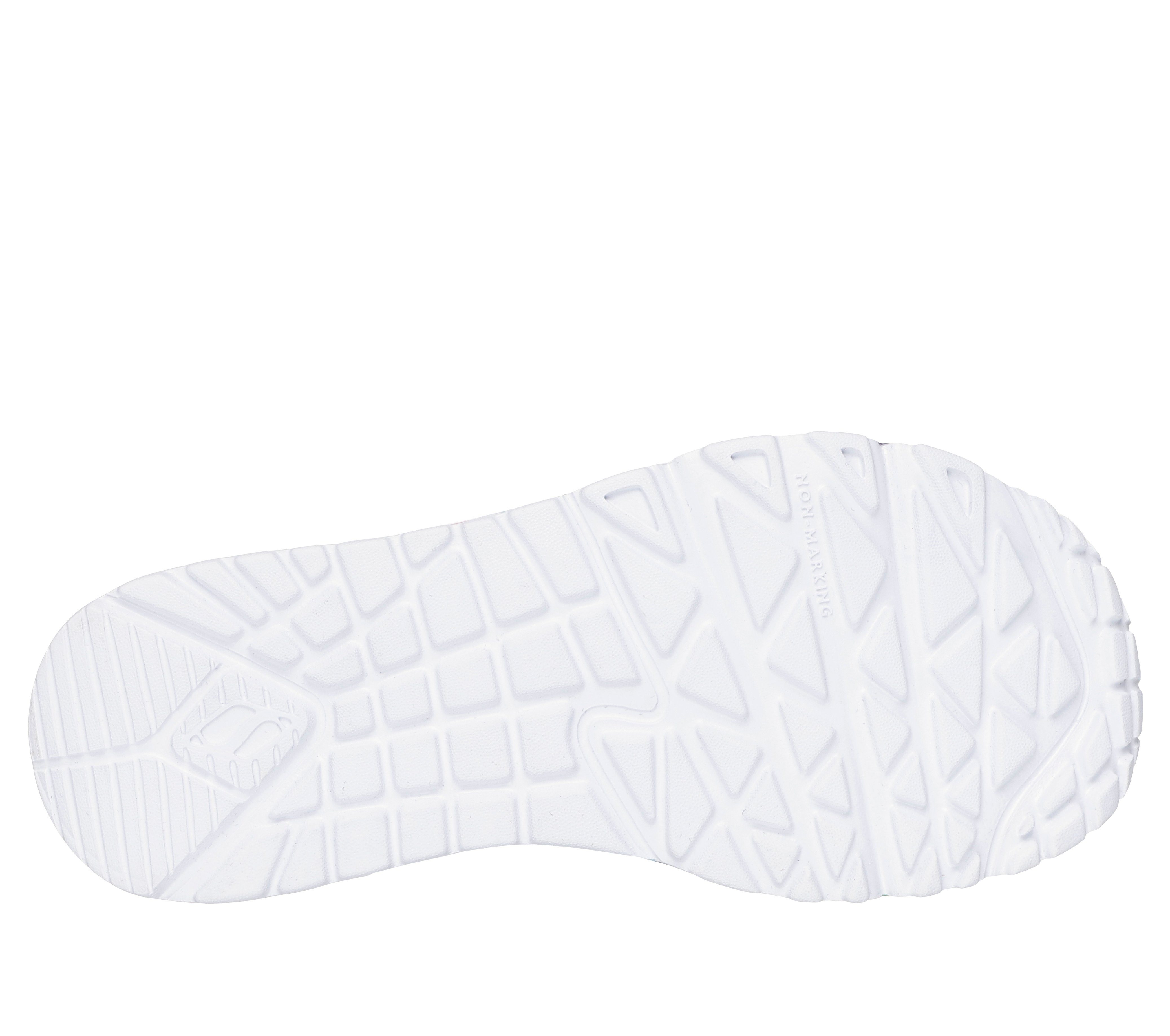 Skechers UNO LITE SANDAL-SUNNY LOVE Sandale Sommerschuh, Klettschuh mit Plateau, Größenschablone zum Download