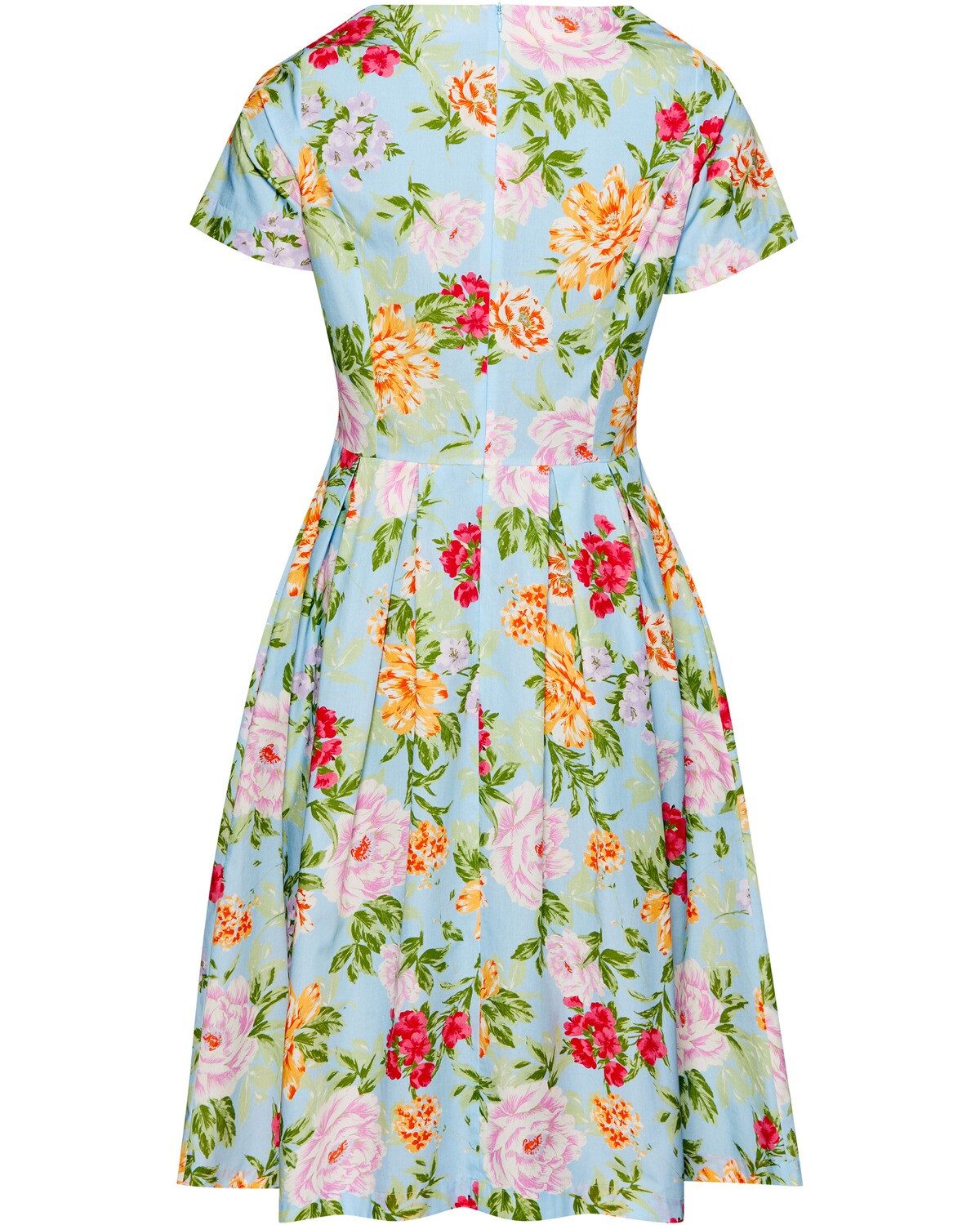 Reitmayer Trachtenkleid Geblümtes Halbarm-Kleid