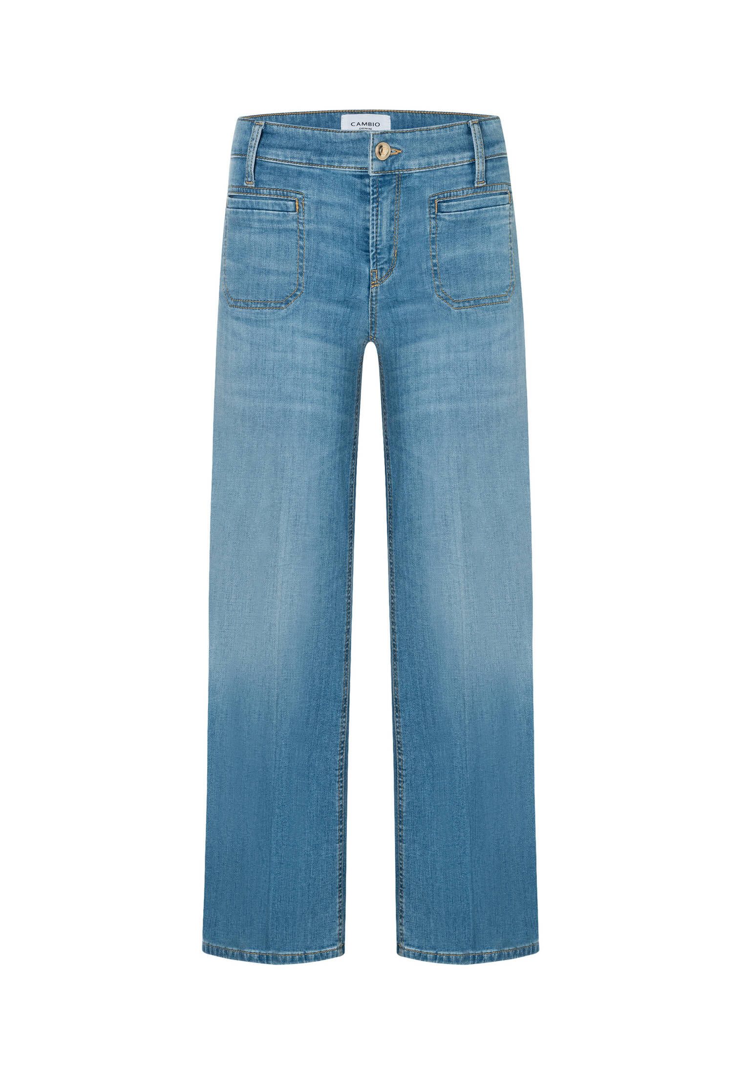 Cambio 5-Pocket-Jeans Damen Jeans TESS CROPPED günstig online kaufen
