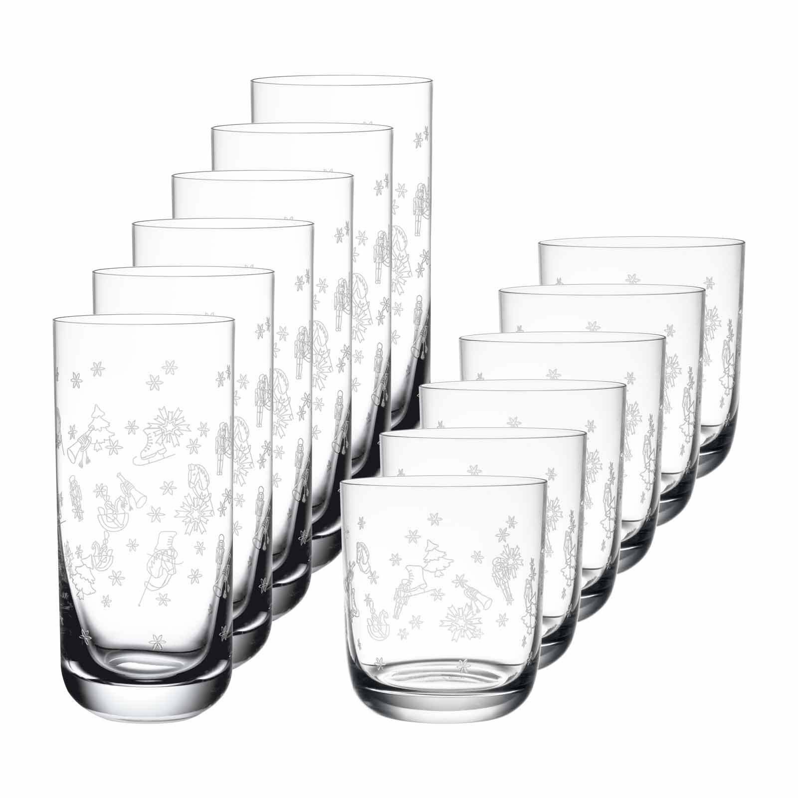 Villeroy & Boch Стекло-Set Toy's Delight Trinkgläser-Set 12er Set, Kristallglas