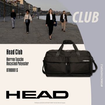 Head Sporttasche Head Reisetasche Sporttasche Polyester (Reisetasche), Reisetasche, Sporttasche Recycled Polyester, schwarz ca. 30cm hoch