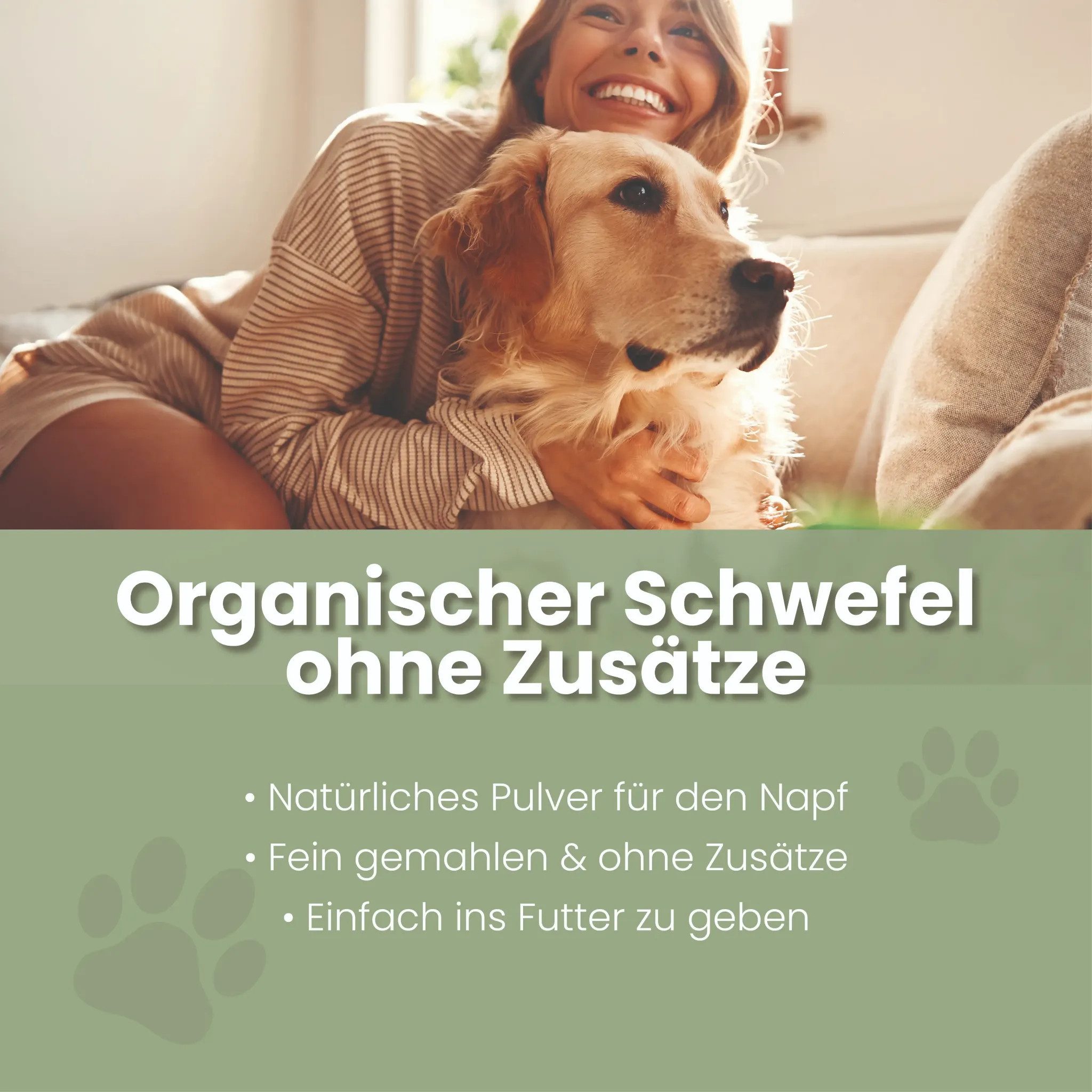 ALPHAZOO MSM Pulver 250 g für Hunde MSM, Ergänzungsfutter für: Hunde