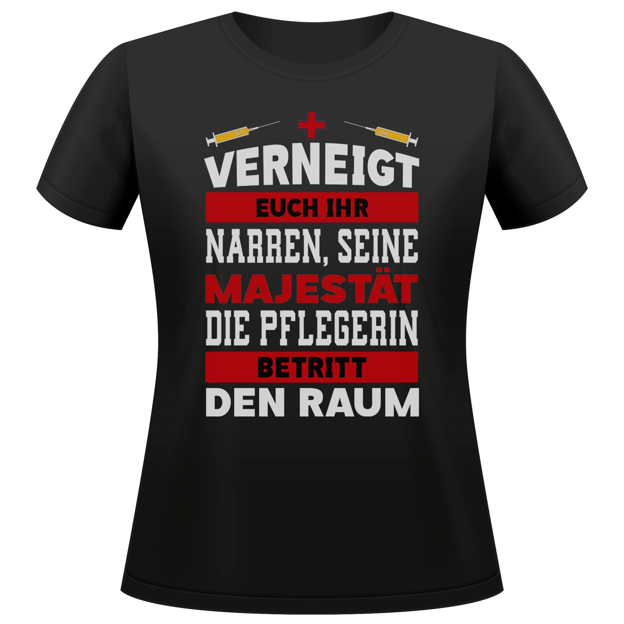 T-Shirt Pflegerin Geschenk Frauen Spruch Beruf Ausbildung Studium Abschluss