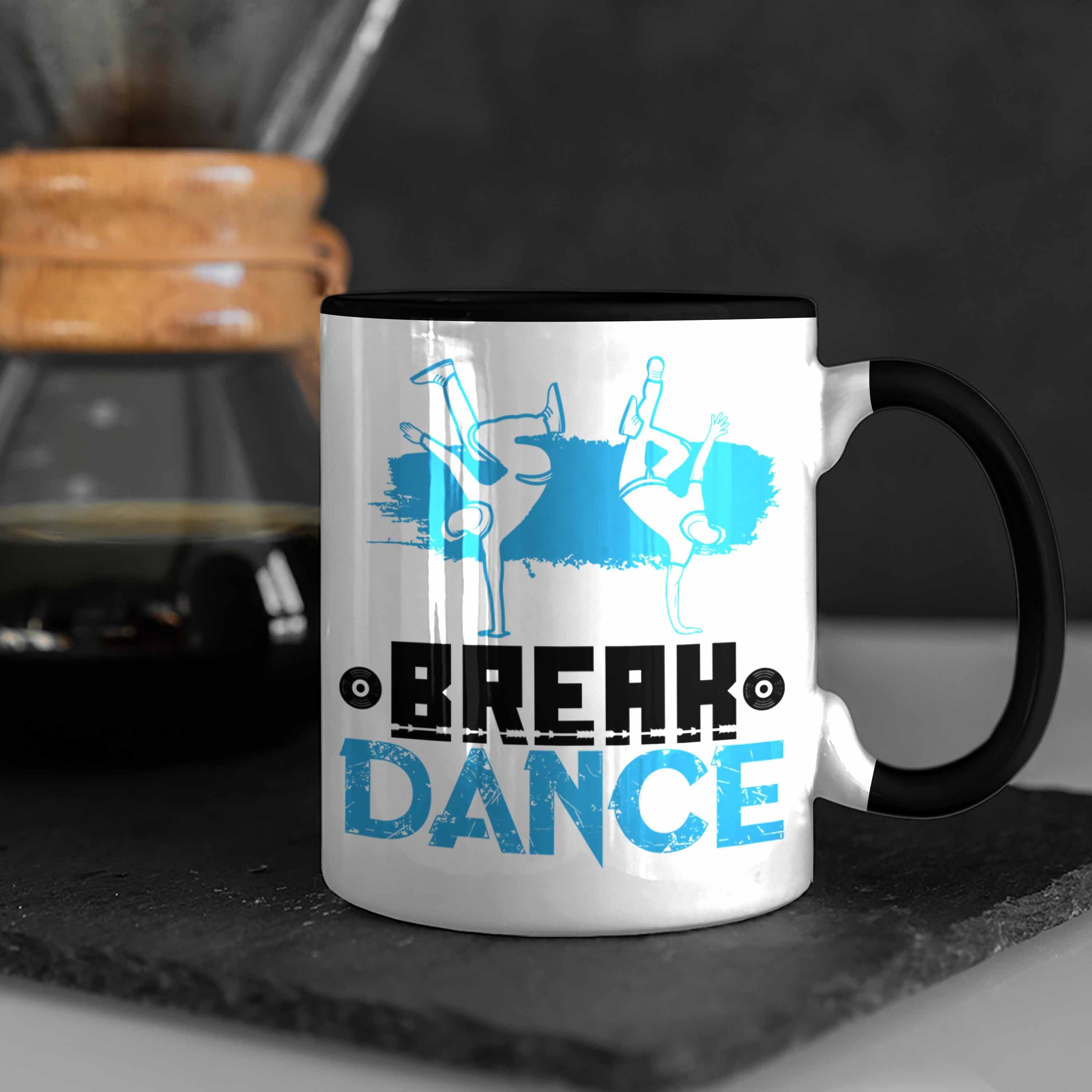 Geschenkidee Trendation Tasse Schwarz Jungs Trendation Breakdancer Break-Dance - Tasse Geburtstag Geschenk Weihnachten