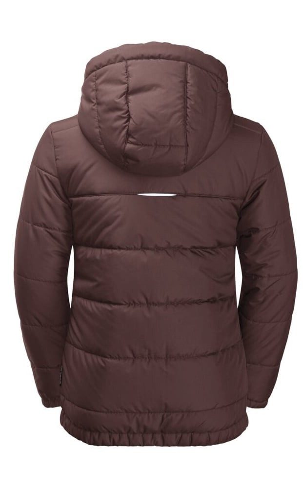 Jack Wolfskin Winterjacke Snow Fox (Fleece-Innenseite, winddicht, wasserabweisend) berrypink