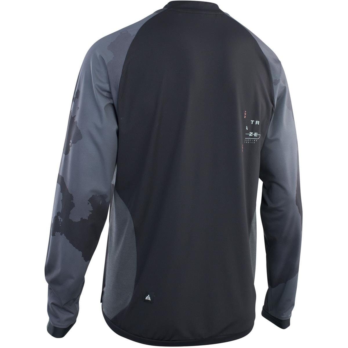 Langarmshirt LS men ION Tee black (1-tlg) Longsleeves ION Bike Traze - AFT Amp L