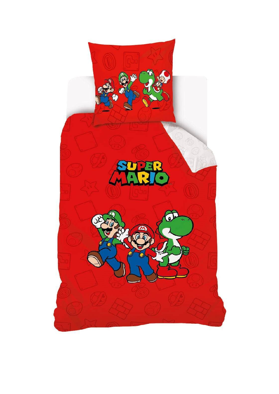 Super Mario Bettwäsche Super Mario Bettwäsche günstig online kaufen