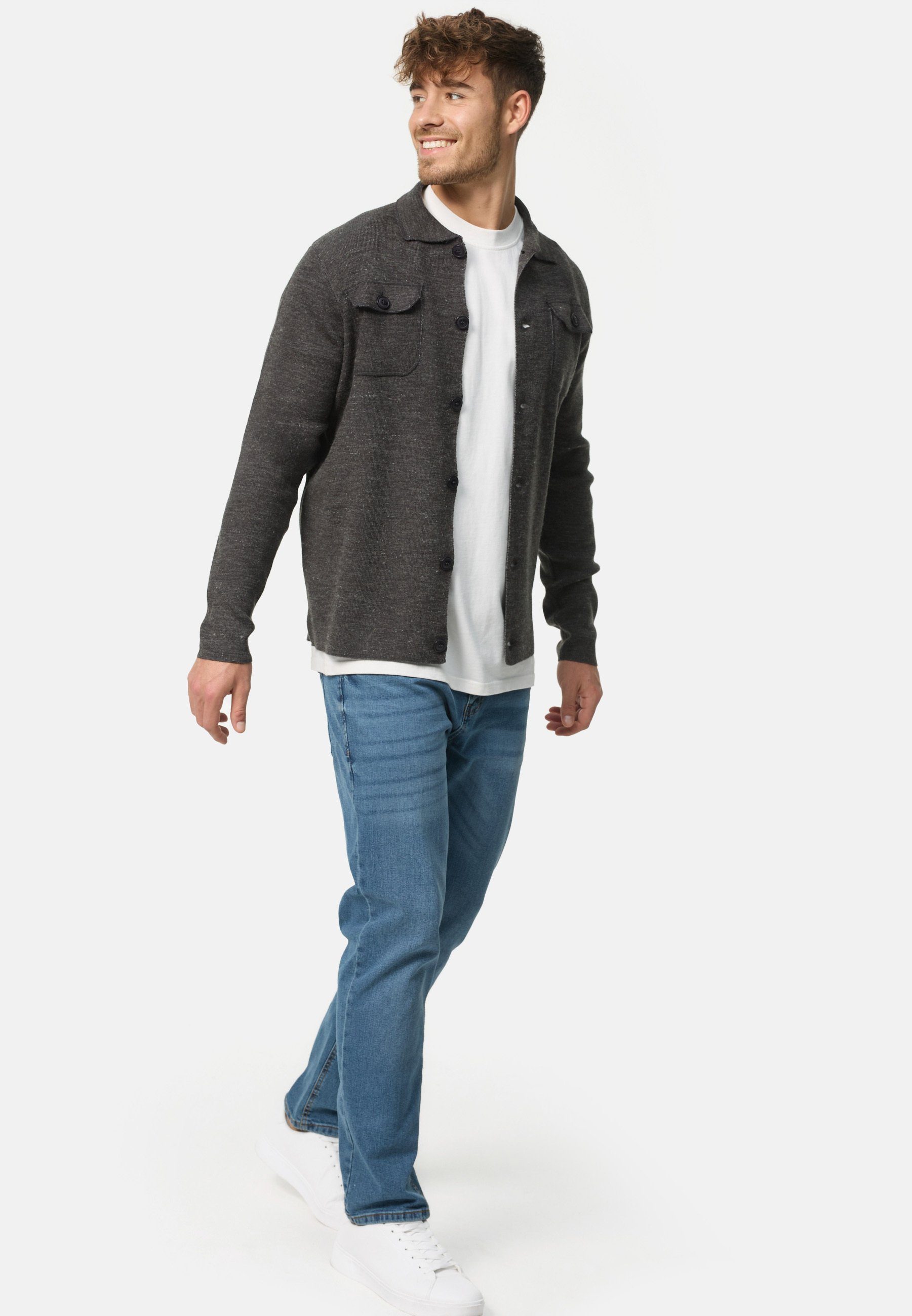 Jeff Strickjacke Herren Bradshaw Herrenstrickjacke