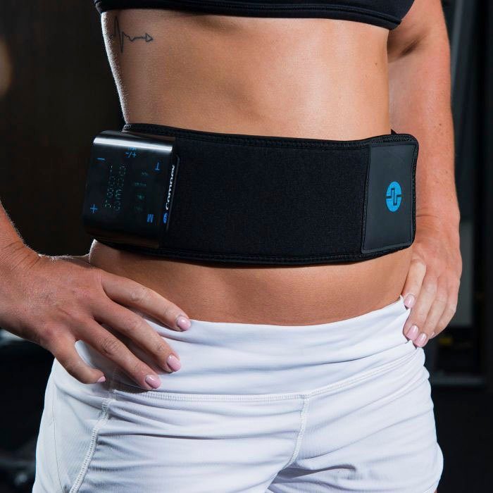 COMPEX Rückengürtel Rückenpackung mit Wärme, L/XL TENS, Kompression und Größe