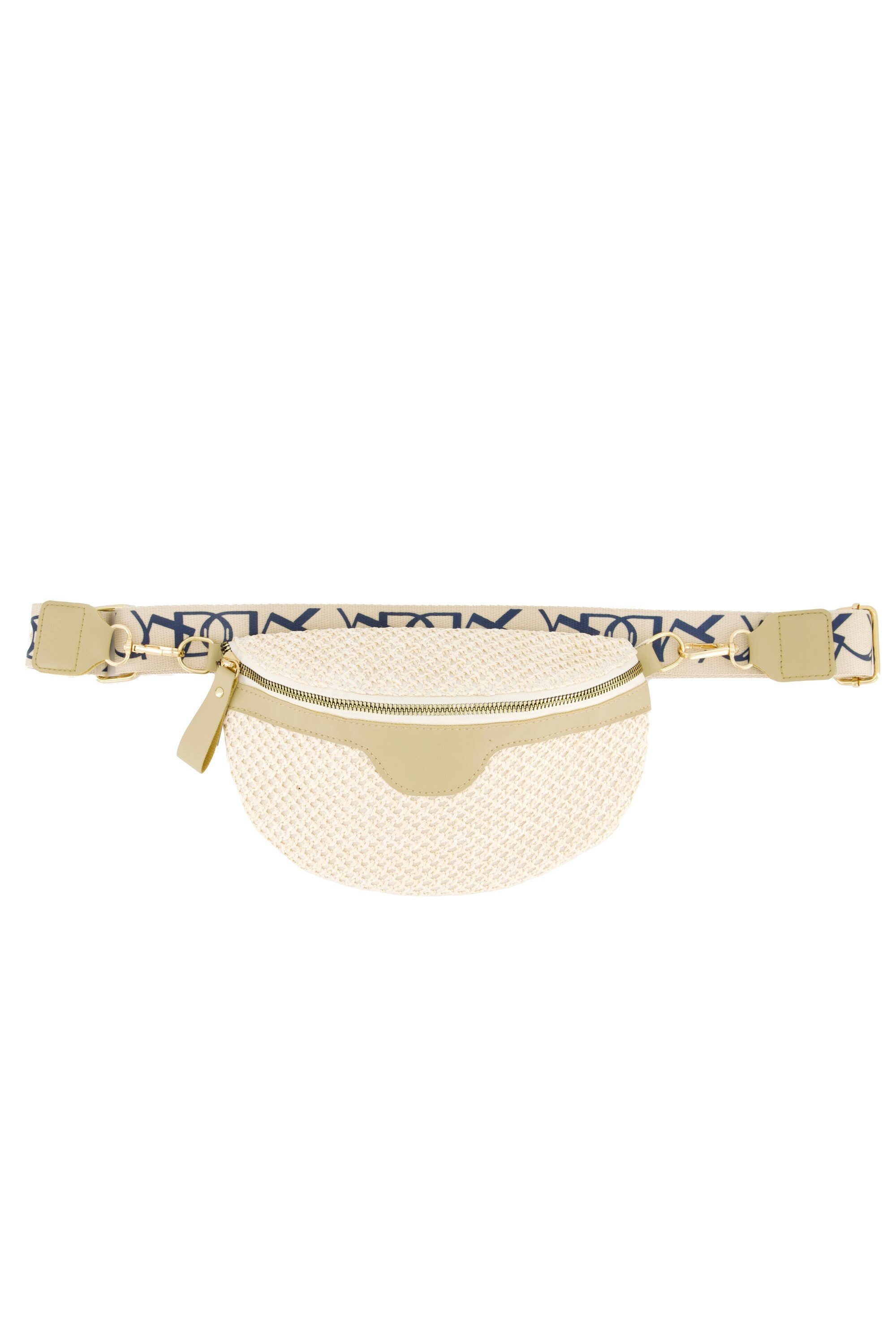 Handtasche Crossbody-Tasche Makramee Reißverschluss