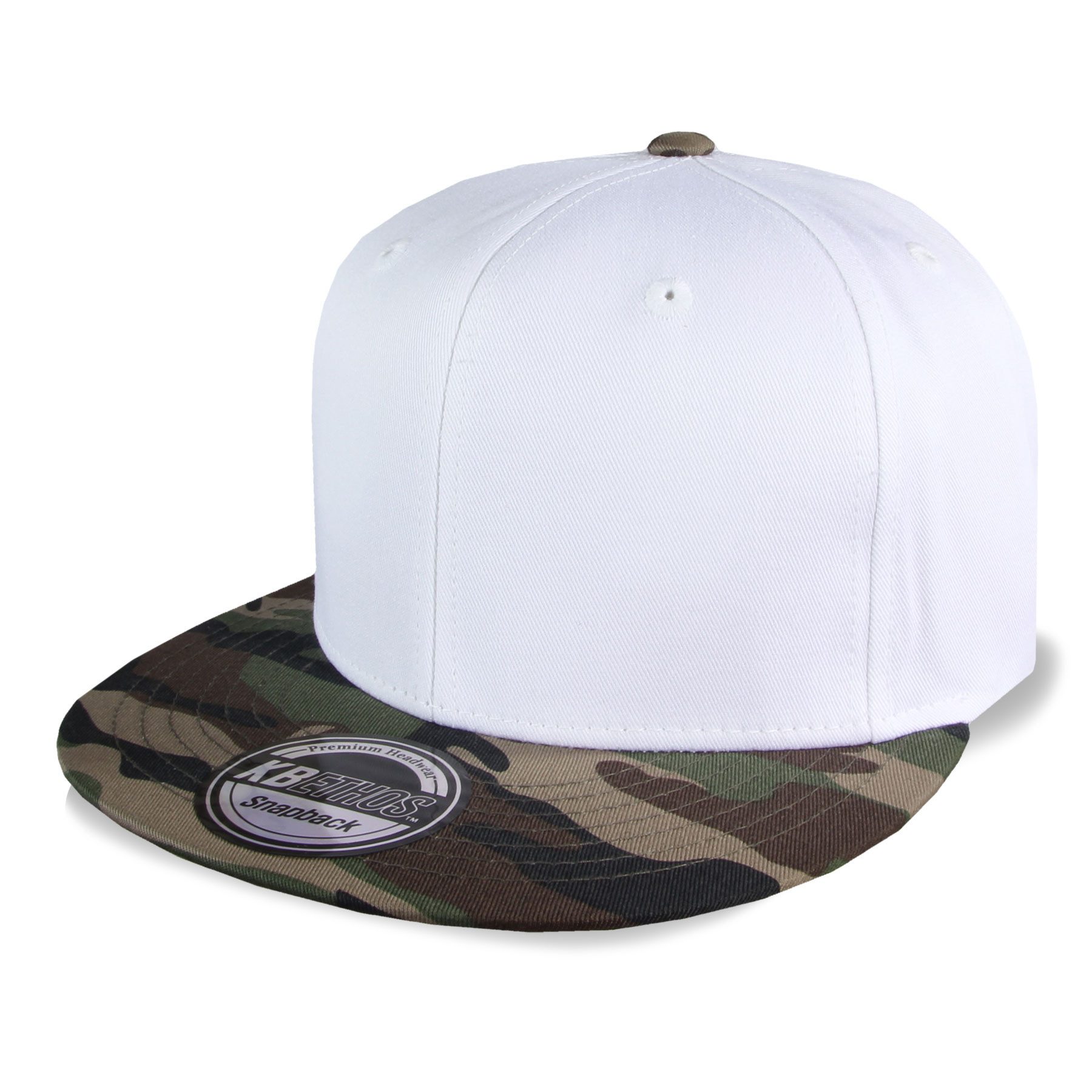 KBETHOS Snapback Cap Cap Blank Kappe Hut Mütze Sommercap Sonneschutz