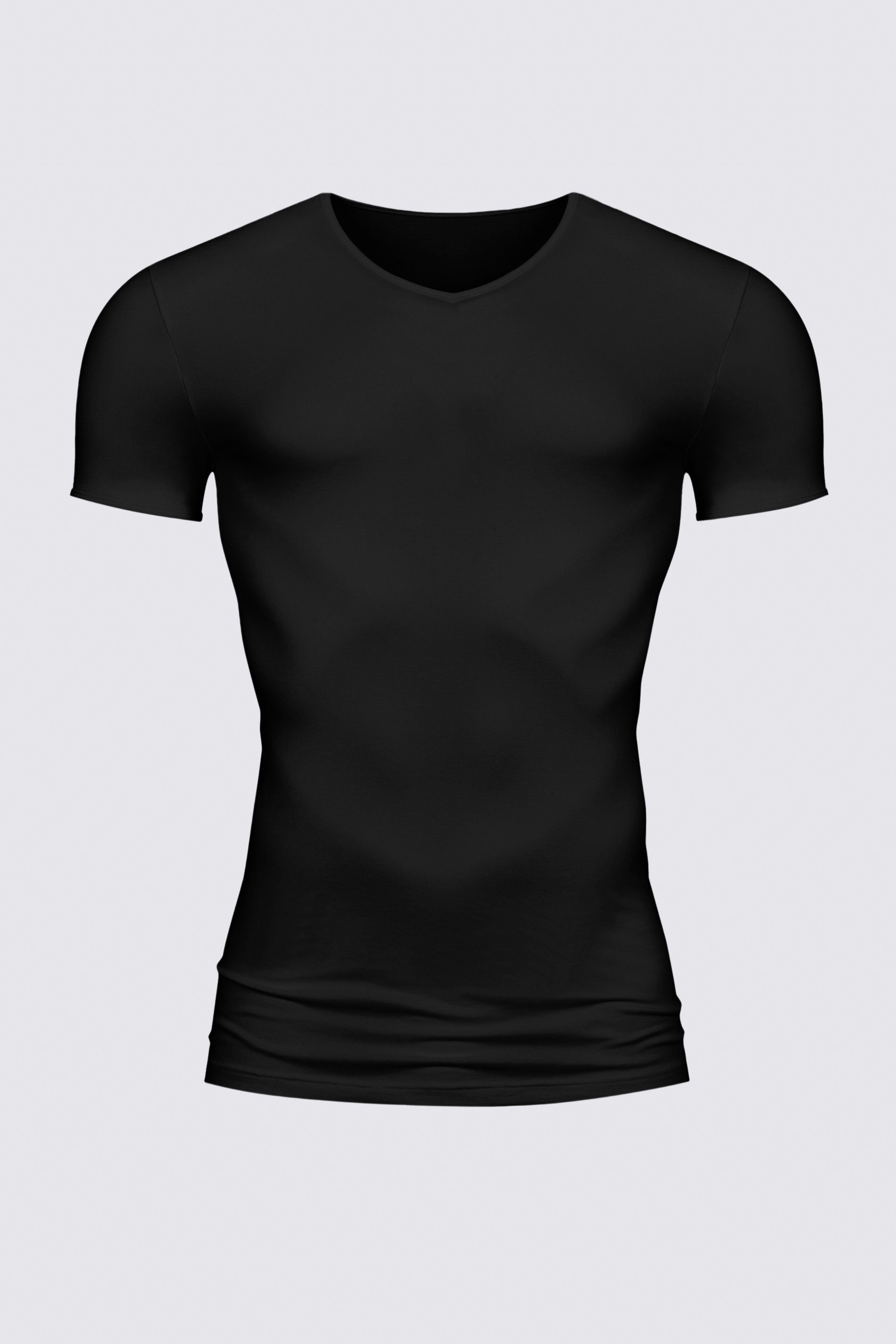 Uni (1-tlg) Software Mey Serie V-Shirt Schwarz