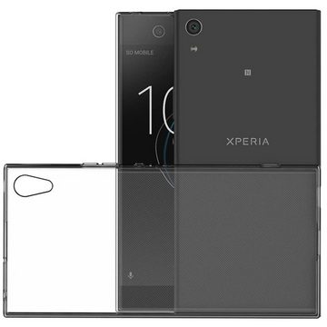 CoolGadget Handyhülle Transparent Ultra Slim Case für Sony Xperia XA1 Ultra 6 Zoll, Silikon Hülle Dünne Schutzhülle für Sony XA1 Ultra Hülle